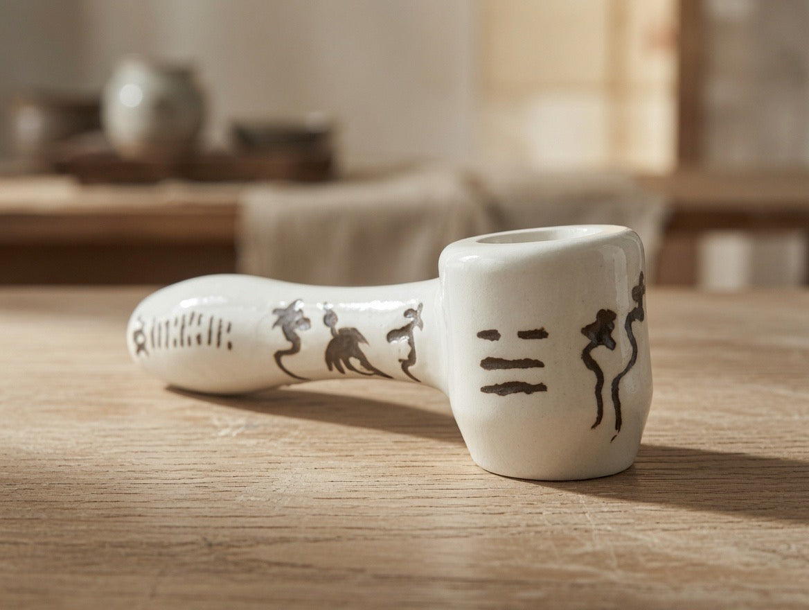 Hyerin Woo — Ink & Ceramic Pipe